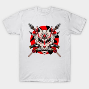 Kitsune Mask-1 T-Shirt